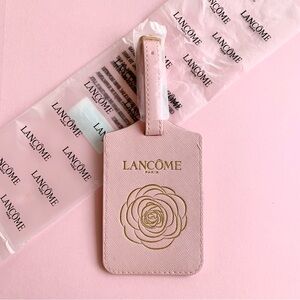 NEW Lancome Luggage Tag Light Pink